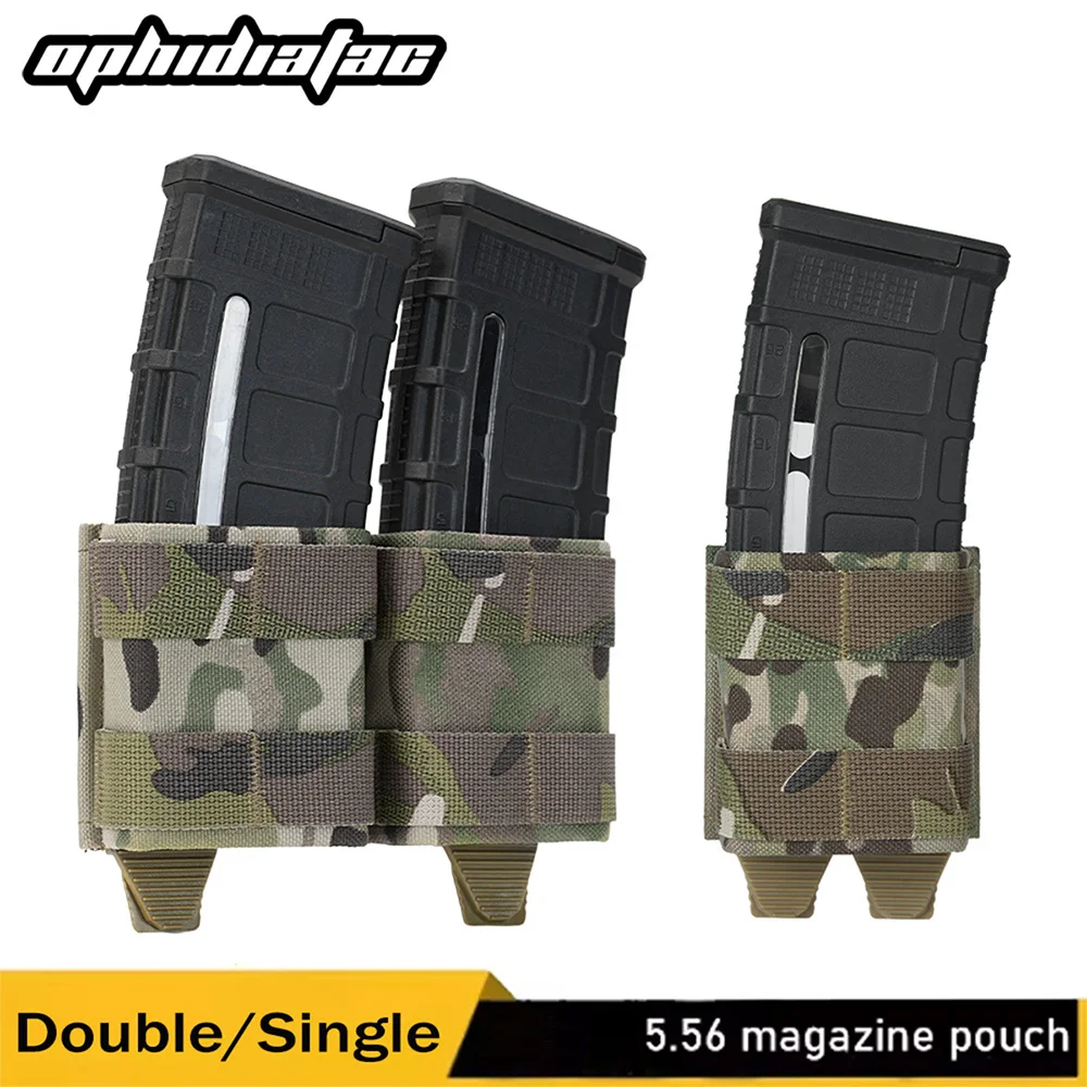 Bolsa portacargadores FAST 5.56 MOLLE para chaleco táctico – OphidianTac