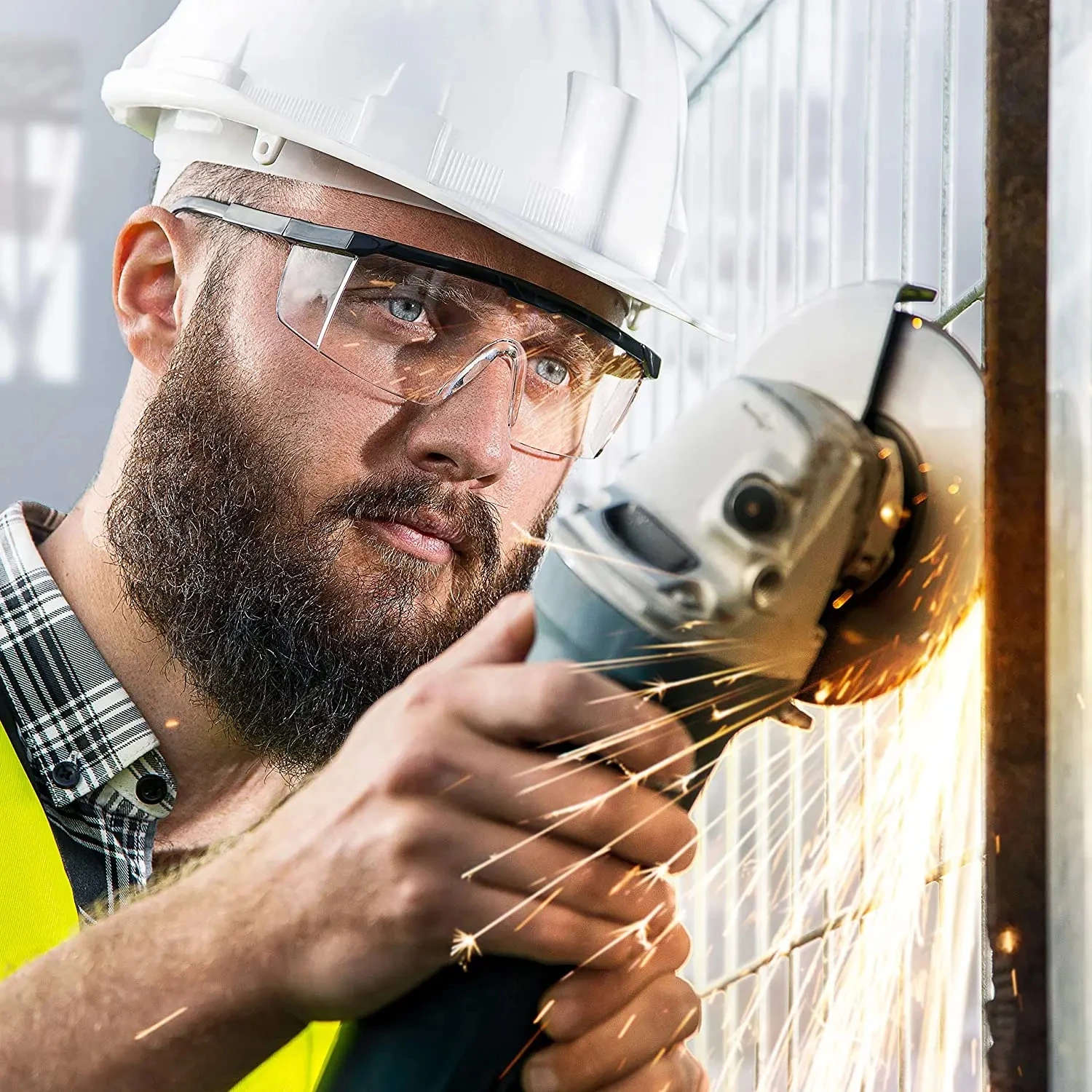 Gafas de protección laboral anti-salpicaduras contra polvo y viento - imagen 5