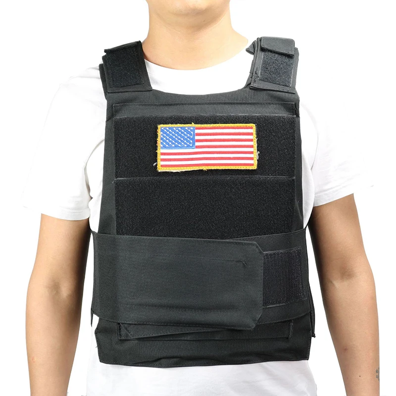 Chaleco táctico MOLLE militar para placa, caza y airsoft - imagen 2