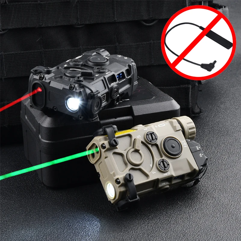 Puntero láser táctico OGL con mira roja y verde IR para airsoft - imagen 4