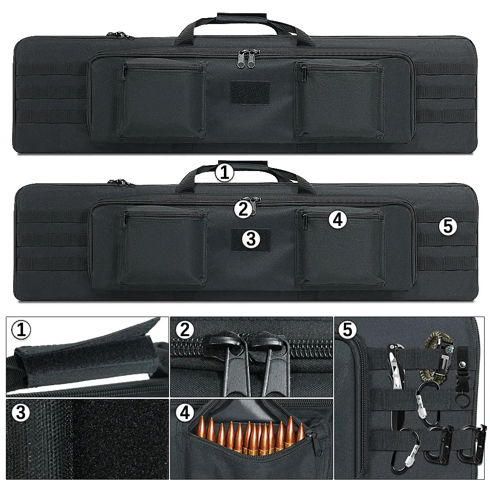Funda táctica acolchada para rifle y carabina Airsoft - imagen 3