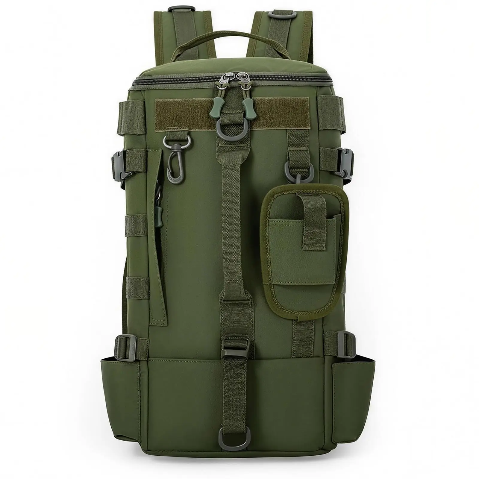 Vista general de la mochila para pesca