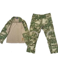 Uniforme táctico camuflaje Verde Ruins para airsoft y aire libre