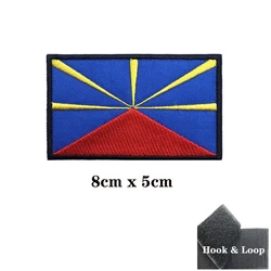 Niwang Island brazalete táctico – Bordado cierre velcro bandera militar