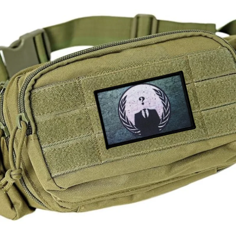 Parche táctico gancho y bucle con impresión para mochila militar - imagen 2