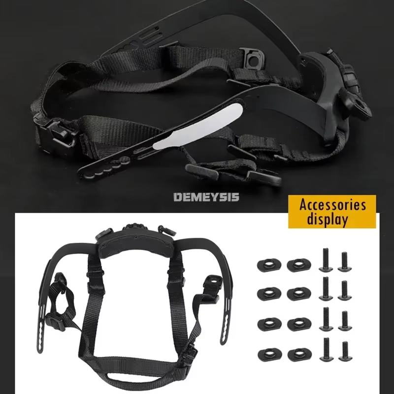 Suspensión Interior Demeysis Casco Táctico Modular Ajustable - imagen 5