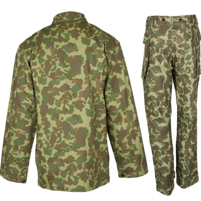 Uniforme militar P42 HBT camuflaje Pacífico para recreación histórica - imagen 3
