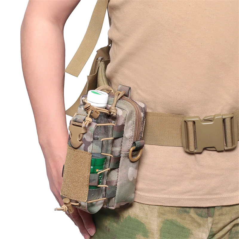 Bolsa MOLLE EDC para cantimplora, teléfono y riñonera táctica - imagen 2