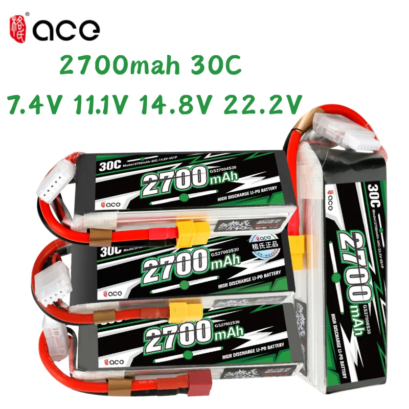 Gens Ace batería LiPo para dron FPV RC quadcopter y helicóptero