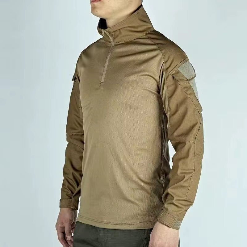 Camiseta tactica Multicam para hombre - manga larga, Airsoft y camping - imagen 3