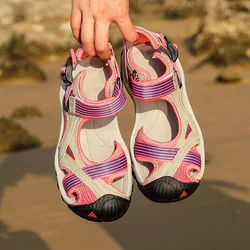 HUMTTO Sandalias tácticas mesh transpirables verano - Zapatillas goma outdoor