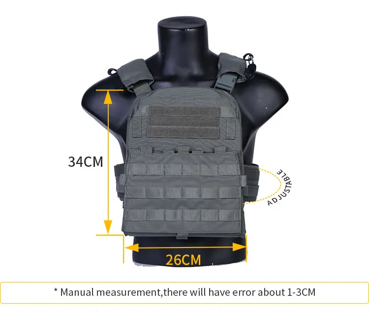 Detalle de sistema MOLLE para ampliar configuración