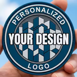 Parche 3D logo personalizado en relieve, gancho y bucle