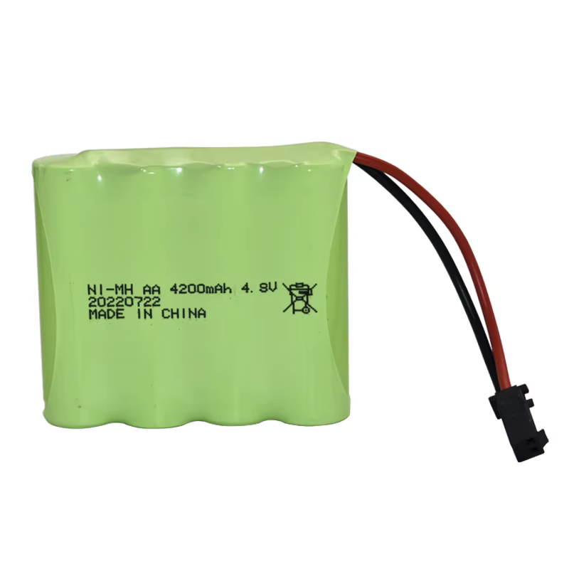 Batería Ni-MH AA 4.8V 4200mAh con conector SM – para juguetes RC - imagen 2