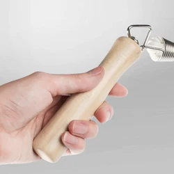 Cuerda para saltar con mango de madera – entrenamiento al aire libre