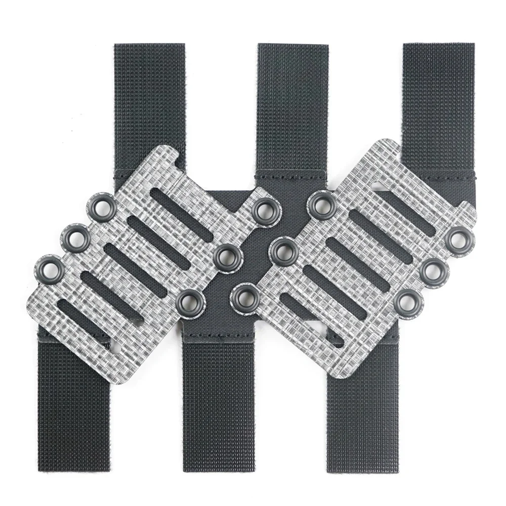 Adaptador MOLLE de placa en ángulo doble fila para cinturón - imagen 2