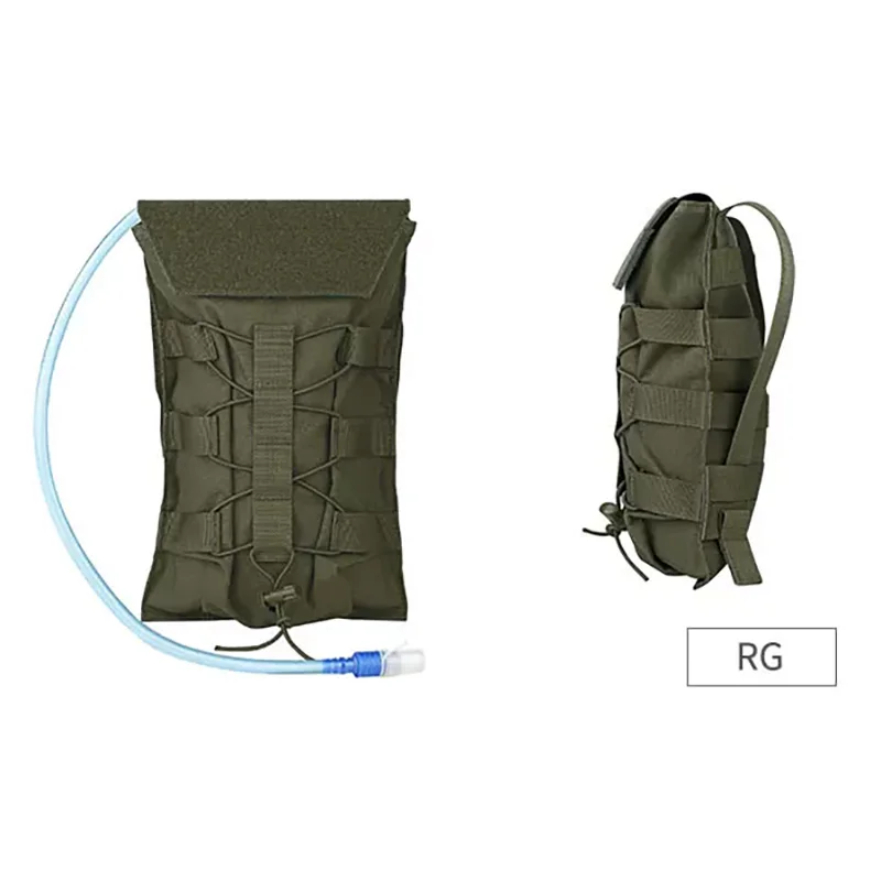 Bolsa de hidratación táctica MOLLE Cordura 500D para senderismo y caza - imagen 5