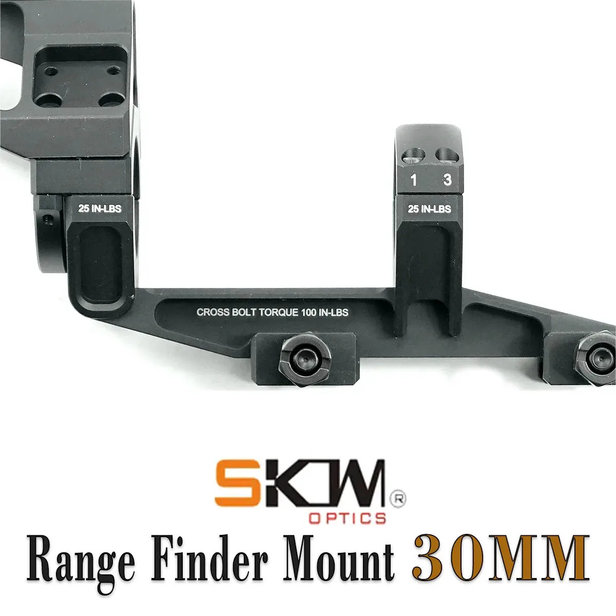 SKWoptics Anillos Picatinny 1913 AR15 – Montaje CNC para visor táctico - imagen 3