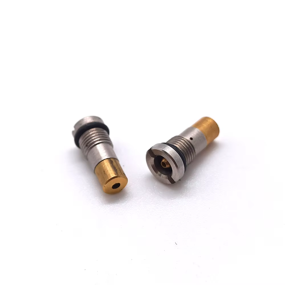 Válvula de entrada PPS para cargador de gas KWA en acero inoxidable - imagen 4