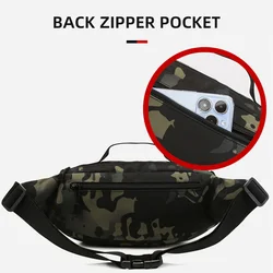 Bolsa táctica cintura MOLLE camuflaje alta de pesca y senderismo
