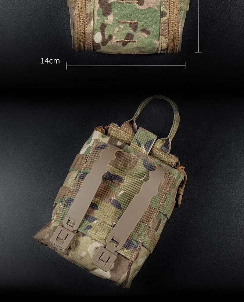 Detalle de cierre y tejido tipo Cordura