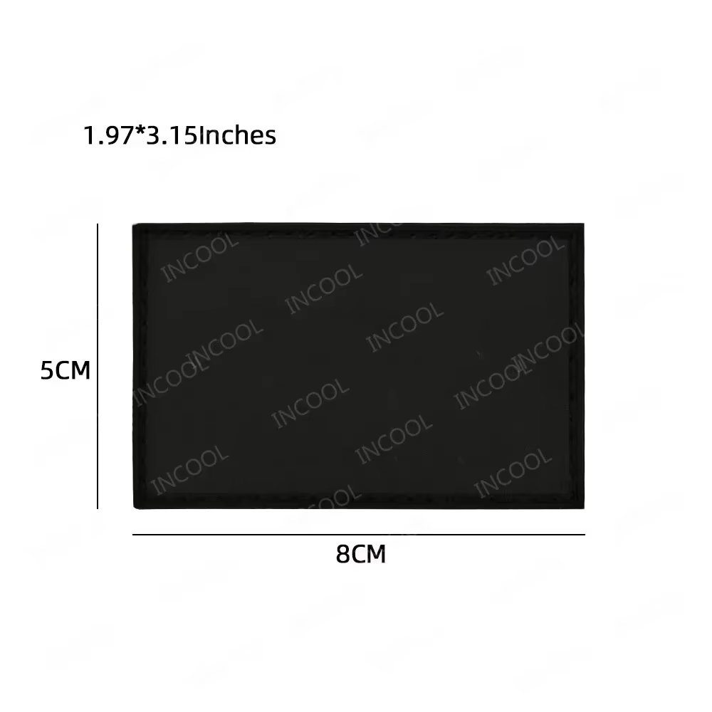 Parche bordado personalizable en blanco para nombre o iniciales - imagen 2