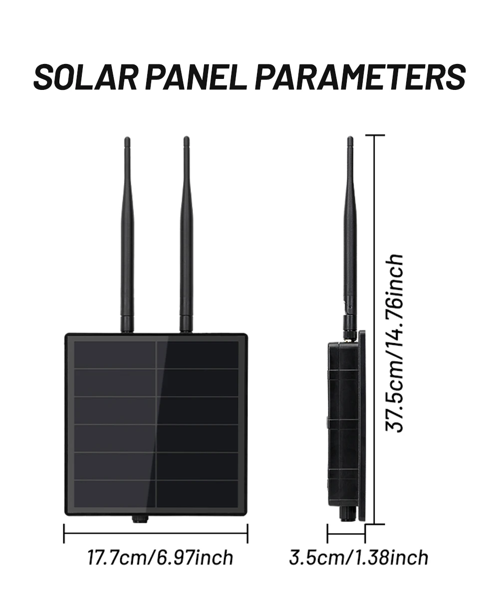 Conector y salida de antena