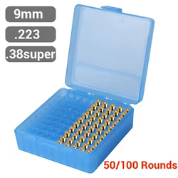 Caja de munición táctica para cartuchos de rifle - estuche rígido
