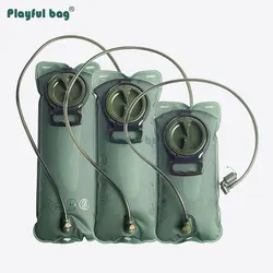 Bolsa de hidratación táctica TPU 2L – Ligera para trekking y deporte