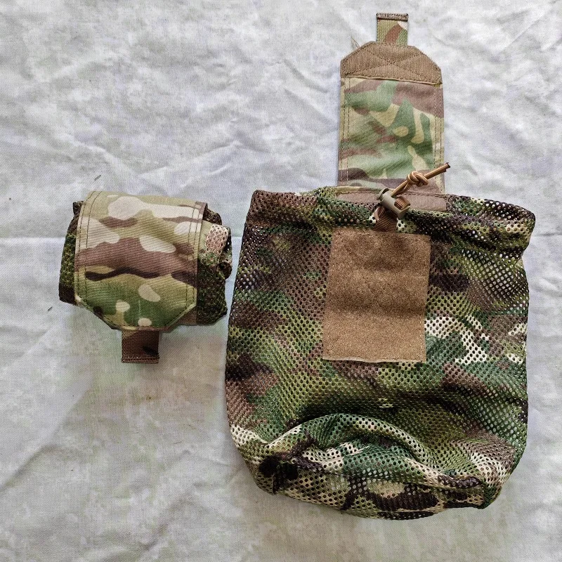 Bolsa porta revistas de malla de poliéster – táctica para reciclaje