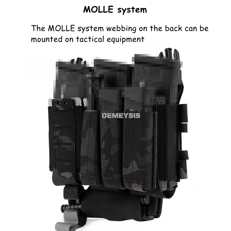 Funda-bolsa táctica multiusos para cargadores de pistola airsoft - imagen 3