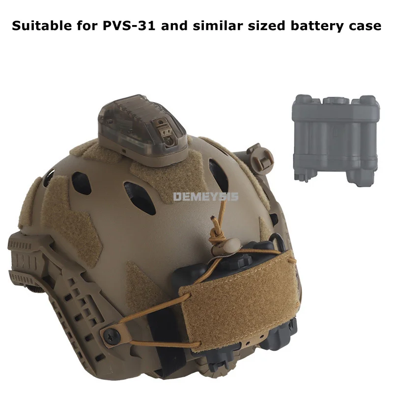 Bolsa batería NVG para casco FAST con contrapeso - imagen 4