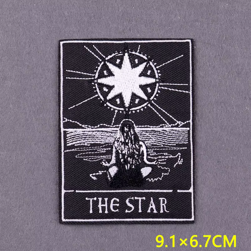 Parche bordado Tarot para ropa – Termoadhesivo DIY - imagen 5