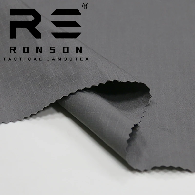 Tela impermeable elástica algodón para uniforme camuflaje azul marino - imagen 3