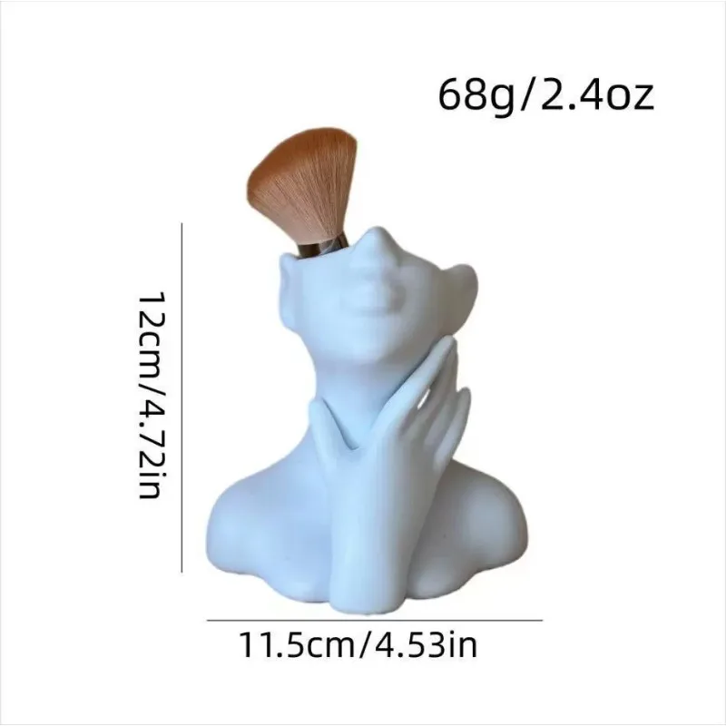 Soporte para brochas y portalápices integrado