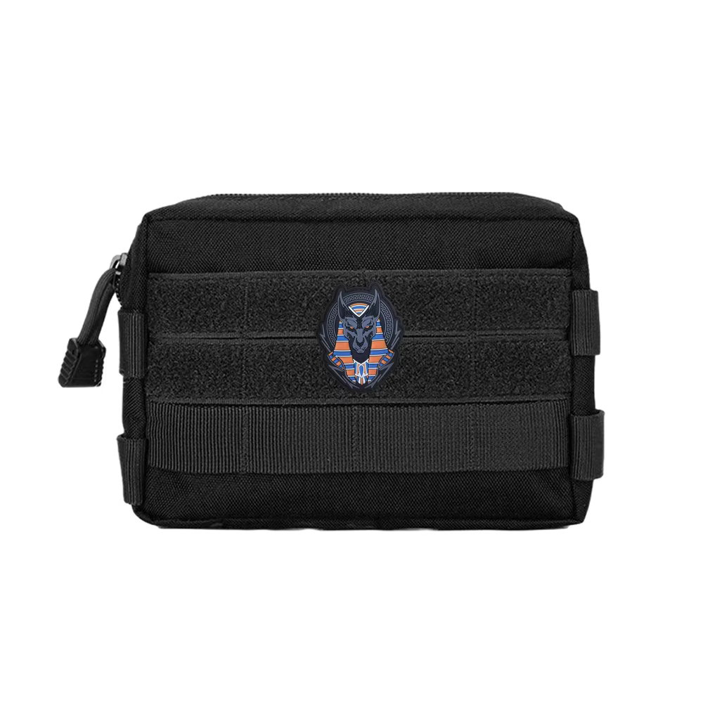 Parche táctico PVC 3D Anubis Medusa Velcro para mochila Molle - imagen 4