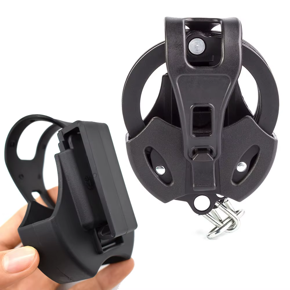 Funda retención porta esposas tácticas con grillete – Cinturón MOLLE - imagen 3