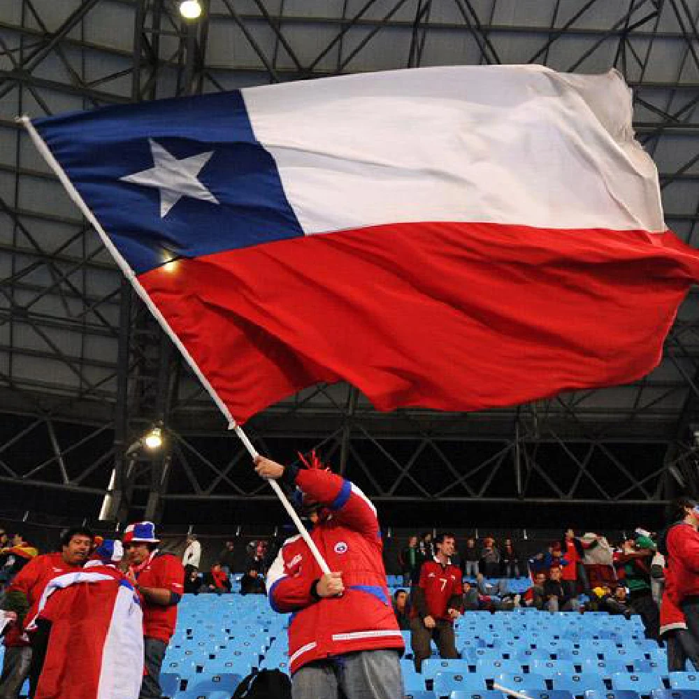 Bandera de Chile para decoración exterior e interior
