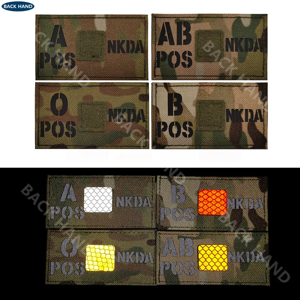 Variedad de parches reflectantes en diferentes diseños