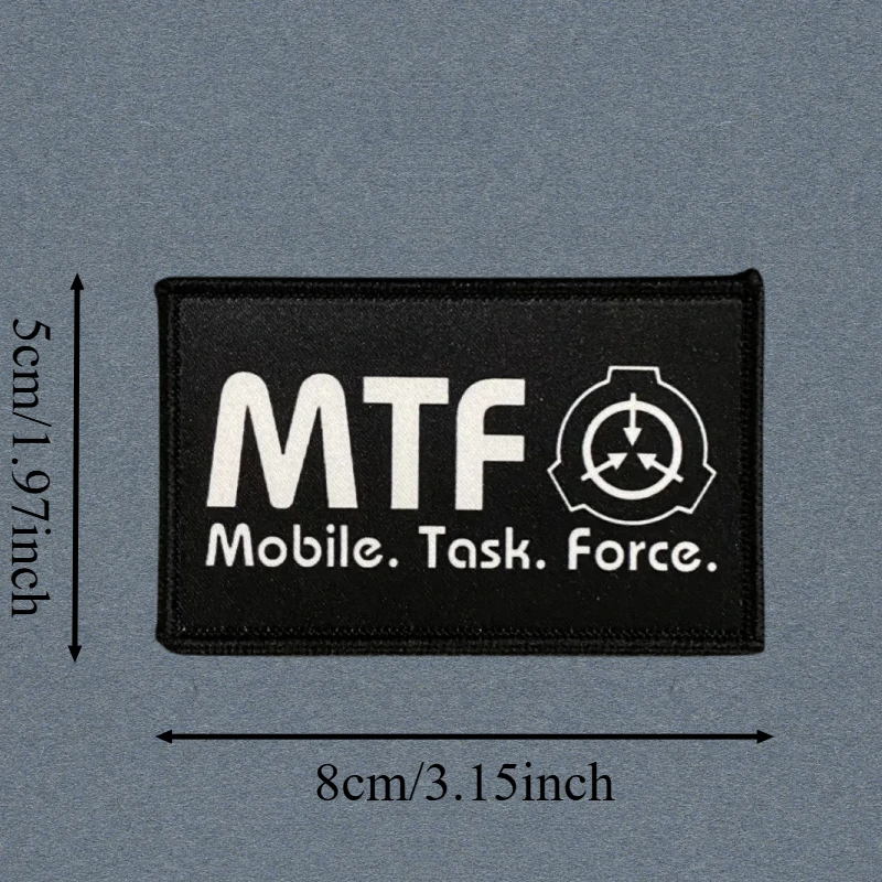 Parche de gancho y bucle SCP Chaos Rebels para mochila y ropa - imagen 5