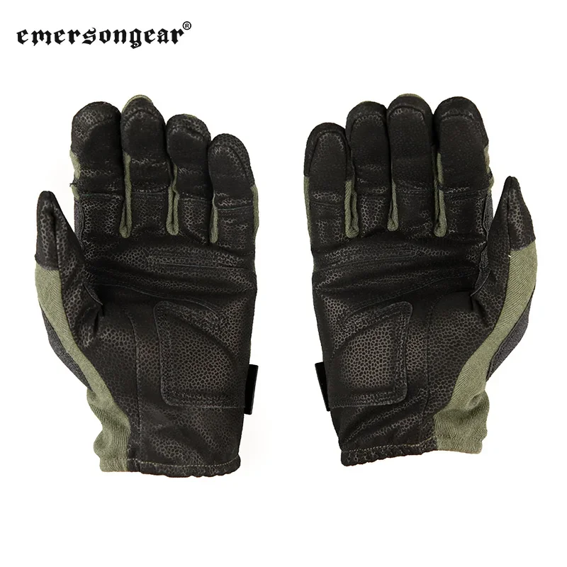 Guantes tiro Emersongear cuero táctico – Protección manos caza y outdoor - imagen 3