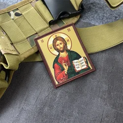 Parche velcro Jesucristo para mochila táctica MOLLE