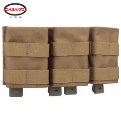 Porta revistas 7.62 KYWI Kydex triple MOLLE open top - Malice Clip