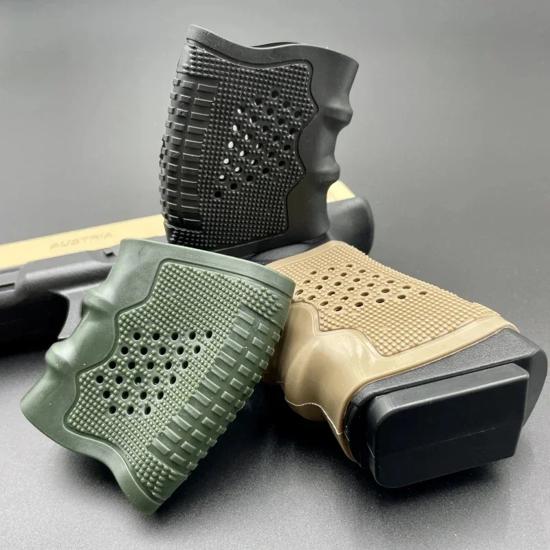 Funda táctica antideslizante de goma para pistola
