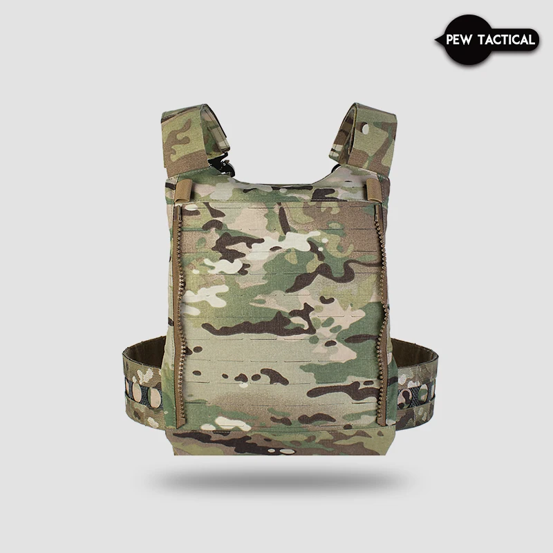 Portaplacas táctico Pew Tactical VT05, ajustable ligero para Airsoft - imagen 3