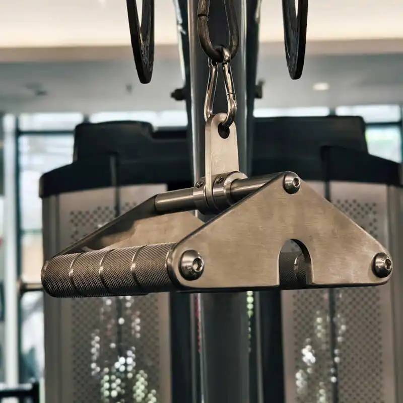 Mango en V acero inoxidable para cable de polea alta gimnasio - imagen 5