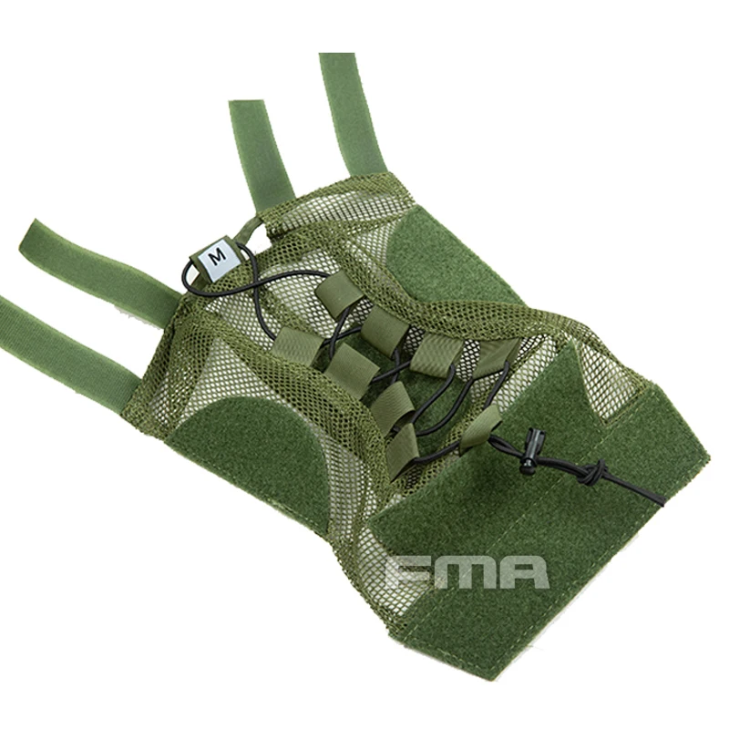 Funda táctica para casco alto con malla superior y cierre velcro - imagen 5