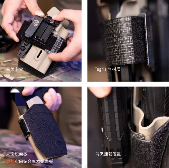 Módulo MOLLE de extracción rápida con gancho y bucle multifunción - imagen 4