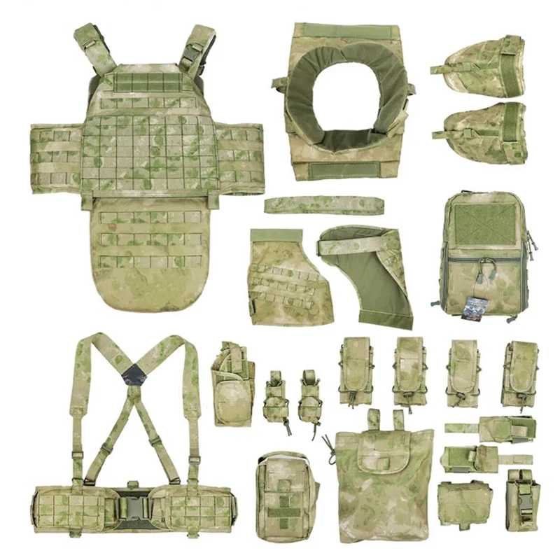 Chaleco táctico combate pesado portaplacas protector de seguridad - imagen 3
