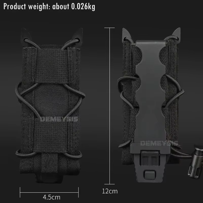 Portacargadores MOLLE para pistola 9mm – Cinturón